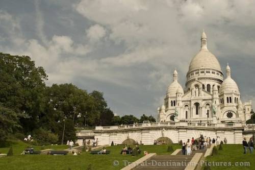 Sacre Coeur Mont Martre Paris France