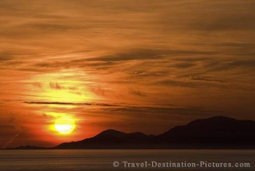 Isle Of Skye Sunset Scotland UK