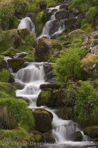 Waterfall Hebrides Scotland
