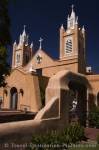 Standing under the blazing southwest sun in Albuquerque, New Mexico the current San felipe de Neri Church was constructed in 1793 after the first building collapsed.