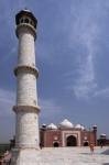 Photo Taj Mahal Mosque And Minerat