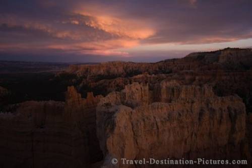 Bryce Canyon Sunset Utah USA