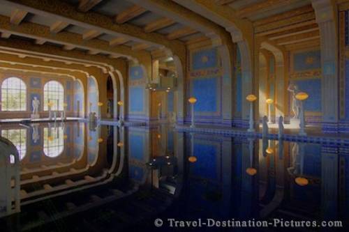 Indoor Pool Hearst Castle California USA