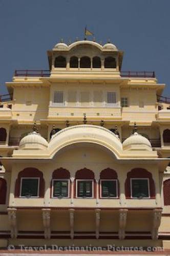 City Palace Architecture Jaipur India