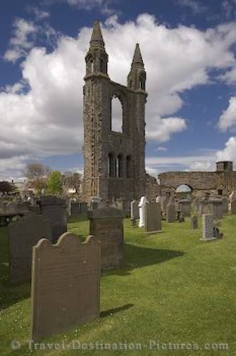 St Andrews Cathedral Ruins Scotland
